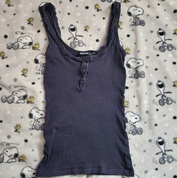 Bluenotes Ruffle Tank Top - Picture 1 of 4